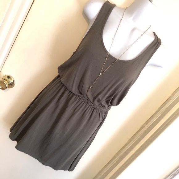 Forever 21 Dresses & Skirts -  Forever 21 Dark Khaki Colored Dress 